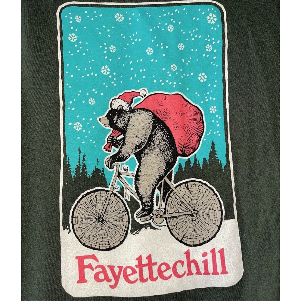 Fayettechill T-shirt Christmas Edition. Unisex Size Medium. - Picture 4 of 4